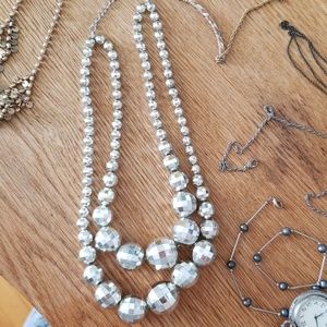 Discoball necklace